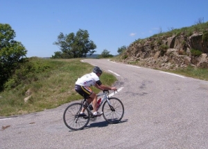 Vélo cycliste en Cévennes gard